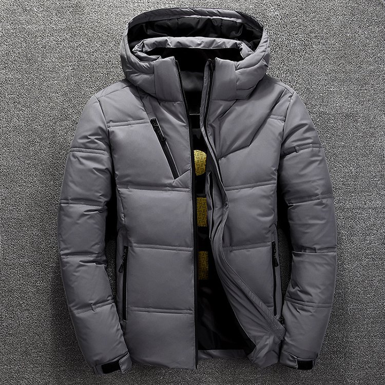 Verified Suppliers Jackets Wholesale Men's Down Jacket Thick Slim Outdoor Warm Hooded Casual Coat Puffer Jackets For Man