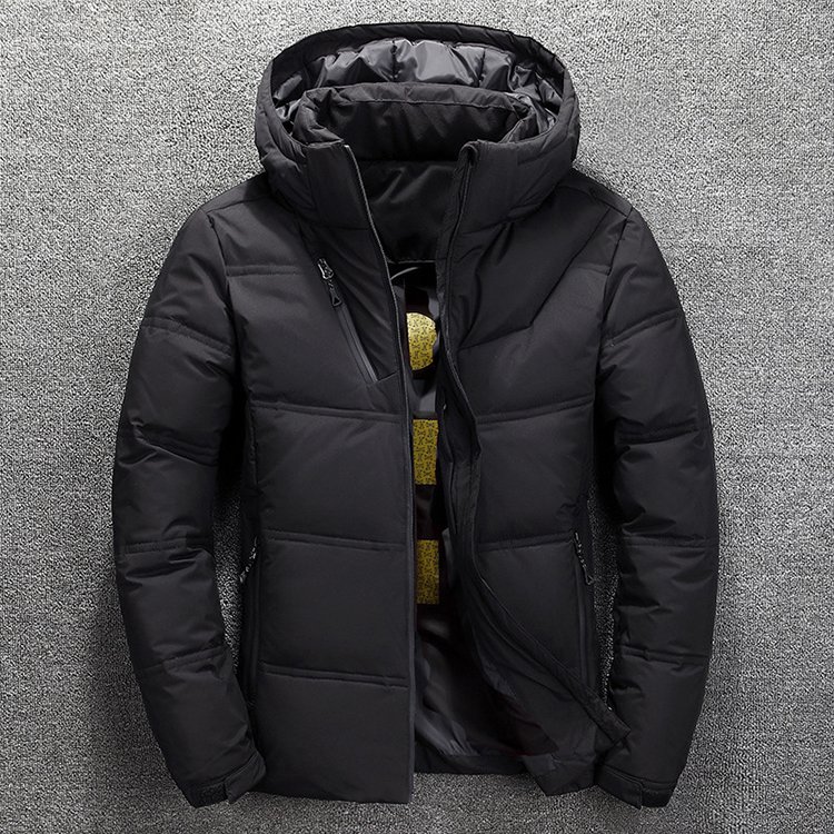 Verified Suppliers Jackets Wholesale Men's Down Jacket Thick Slim Outdoor Warm Hooded Casual Coat Puffer Jackets For Man