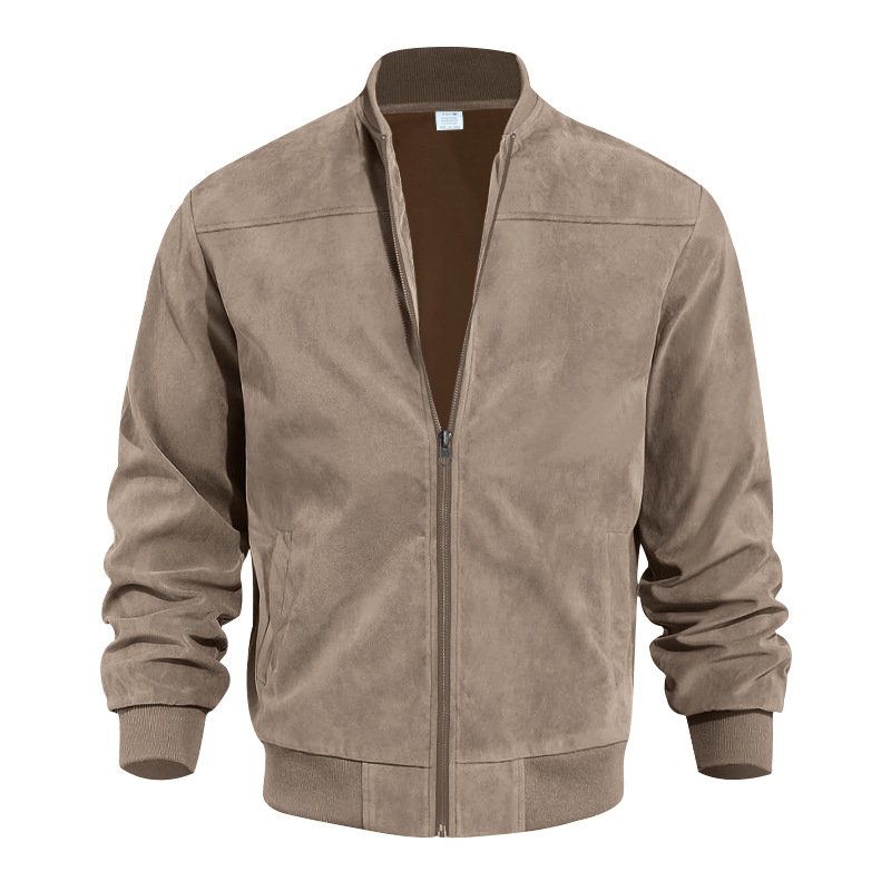 Hot selling High Quality Men's Rough Suede Jacket