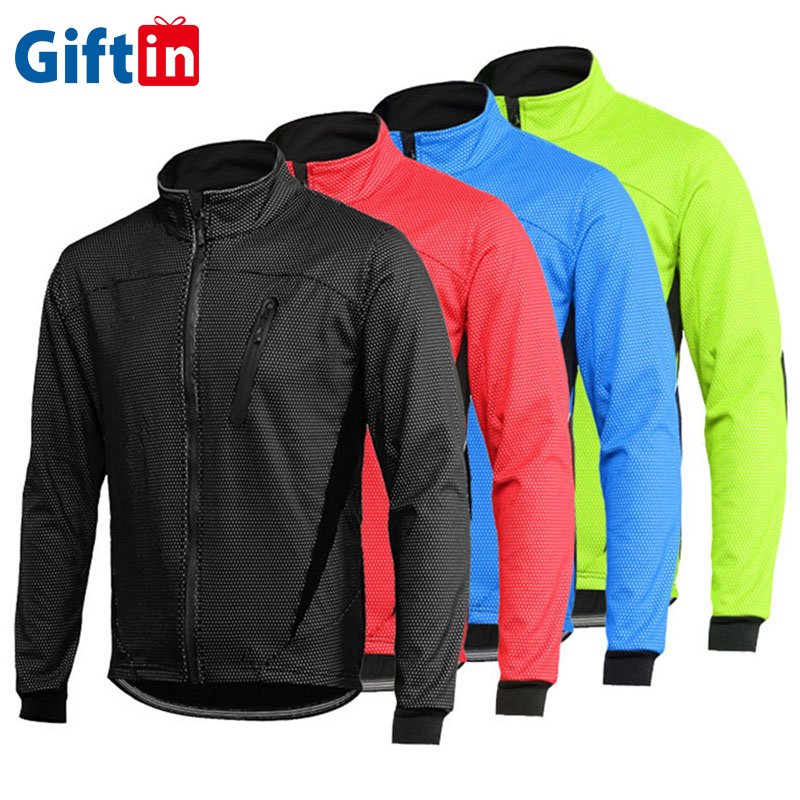 Sublimation Marathon Running Custom zip up sports jacket men's jackets & coats