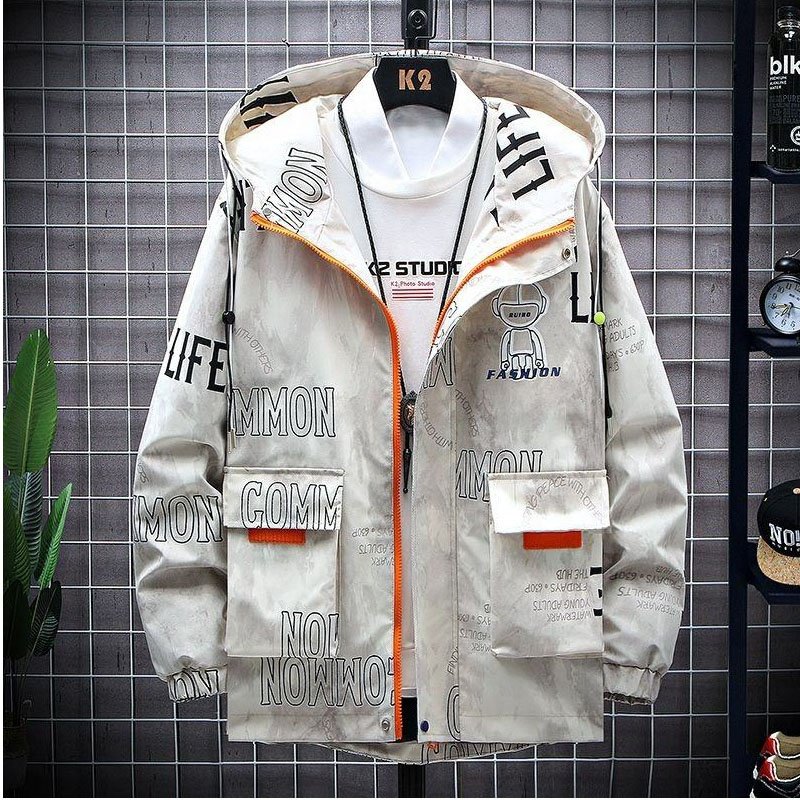 Custom high quality mens windbreaker reflective waterproof sports delivery warm winter work softshell jackets
