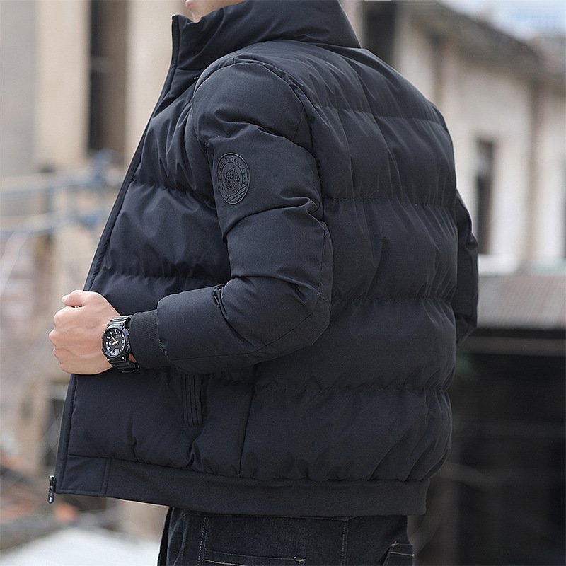Liu Ming New Wholesale Winter Men Fashion Casual Stand Collar Keep Warm Cotton Plus Size 5XL Jacket Coat