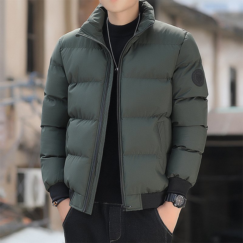 Liu Ming New Wholesale Winter Men Fashion Casual Stand Collar Keep Warm Cotton Plus Size 5XL Jacket Coat