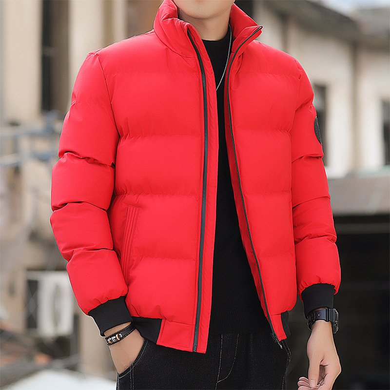 Liu Ming New Wholesale Winter Men Fashion Casual Stand Collar Keep Warm Cotton Plus Size 5XL Jacket Coat