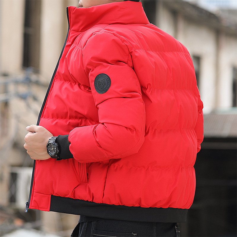 Liu Ming New Wholesale Winter Men Fashion Casual Stand Collar Keep Warm Cotton Plus Size 5XL Jacket Coat