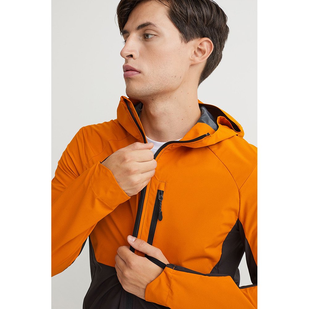 wholesale windproof running jacket men custom color block gym sports outdoor jacket men nylon windbreaker waterproof jacket