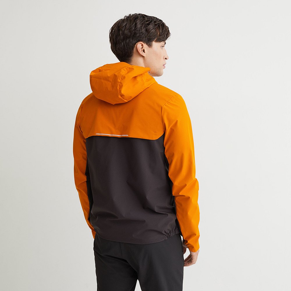 wholesale windproof running jacket men custom color block gym sports outdoor jacket men nylon windbreaker waterproof jacket