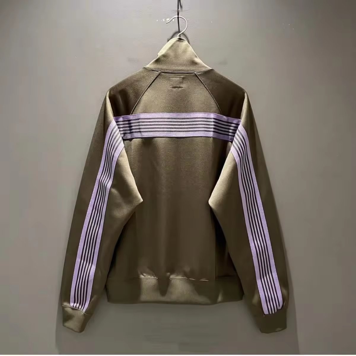 New Men's Fashion Blank Casual Jacket Unisex Outdoor Casual Track Jacket Men's Striped Casual Jacket