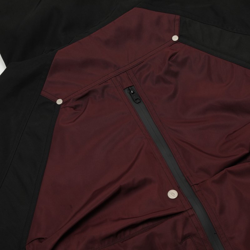 High Quality New Multi Pocket Deconstruction Blocked Zipper Highstreet Trendy Brand Loose Hooded Men's Outdoor Jacket