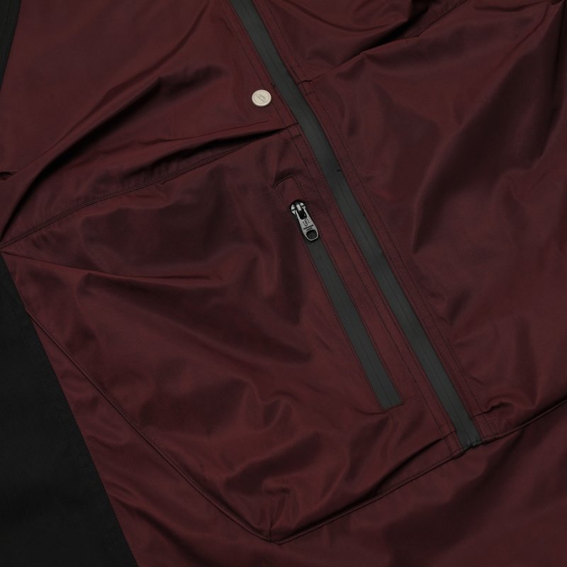 High Quality New Multi Pocket Deconstruction Blocked Zipper Highstreet Trendy Brand Loose Hooded Men's Outdoor Jacket