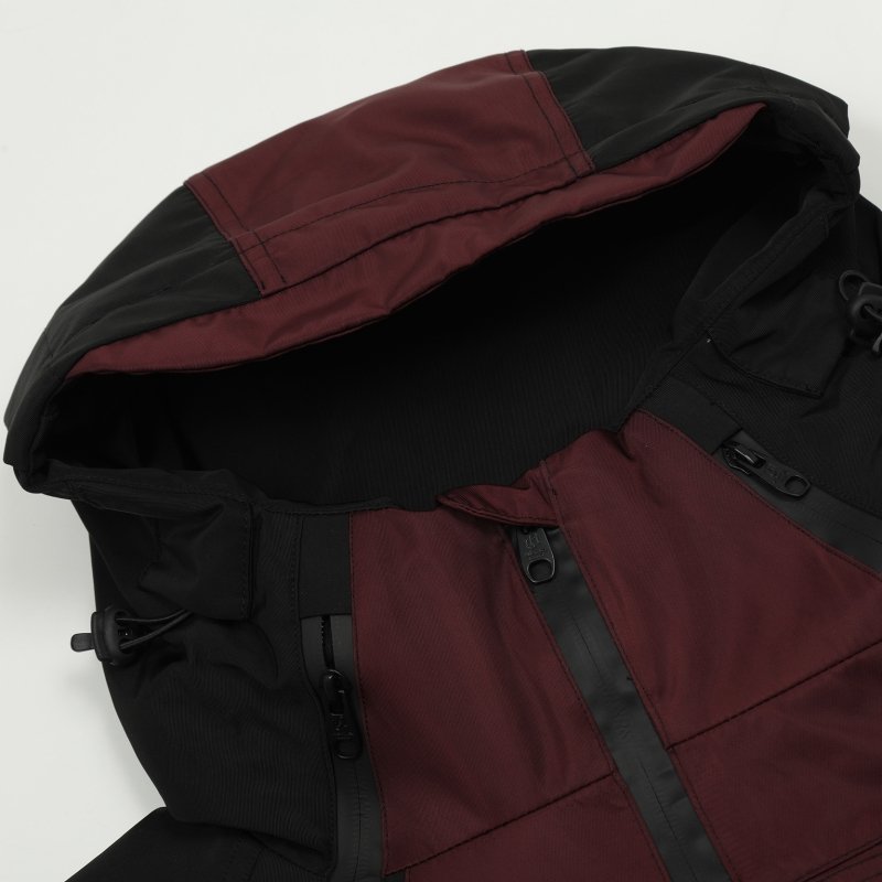 High Quality New Multi Pocket Deconstruction Blocked Zipper Highstreet Trendy Brand Loose Hooded Men's Outdoor Jacket