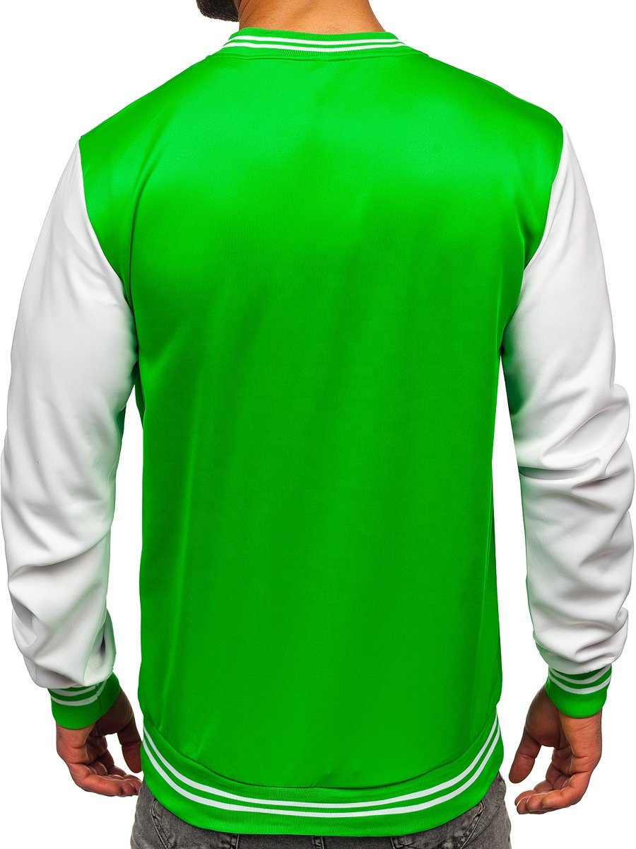 Men Lightweight Baseball Bomber Jacket solid color Snap fastening Stand-up collar Two side pockets High Street Men's Jackets