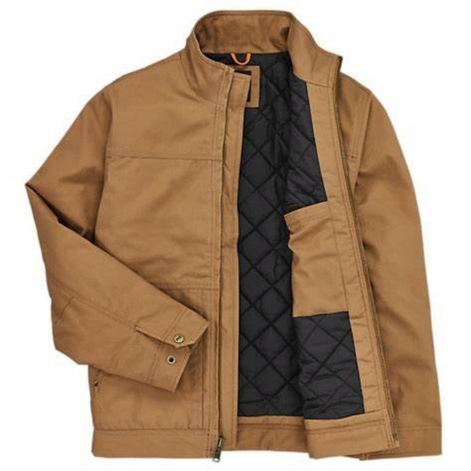 Custom canvas men's jacket canvas workwear jacket