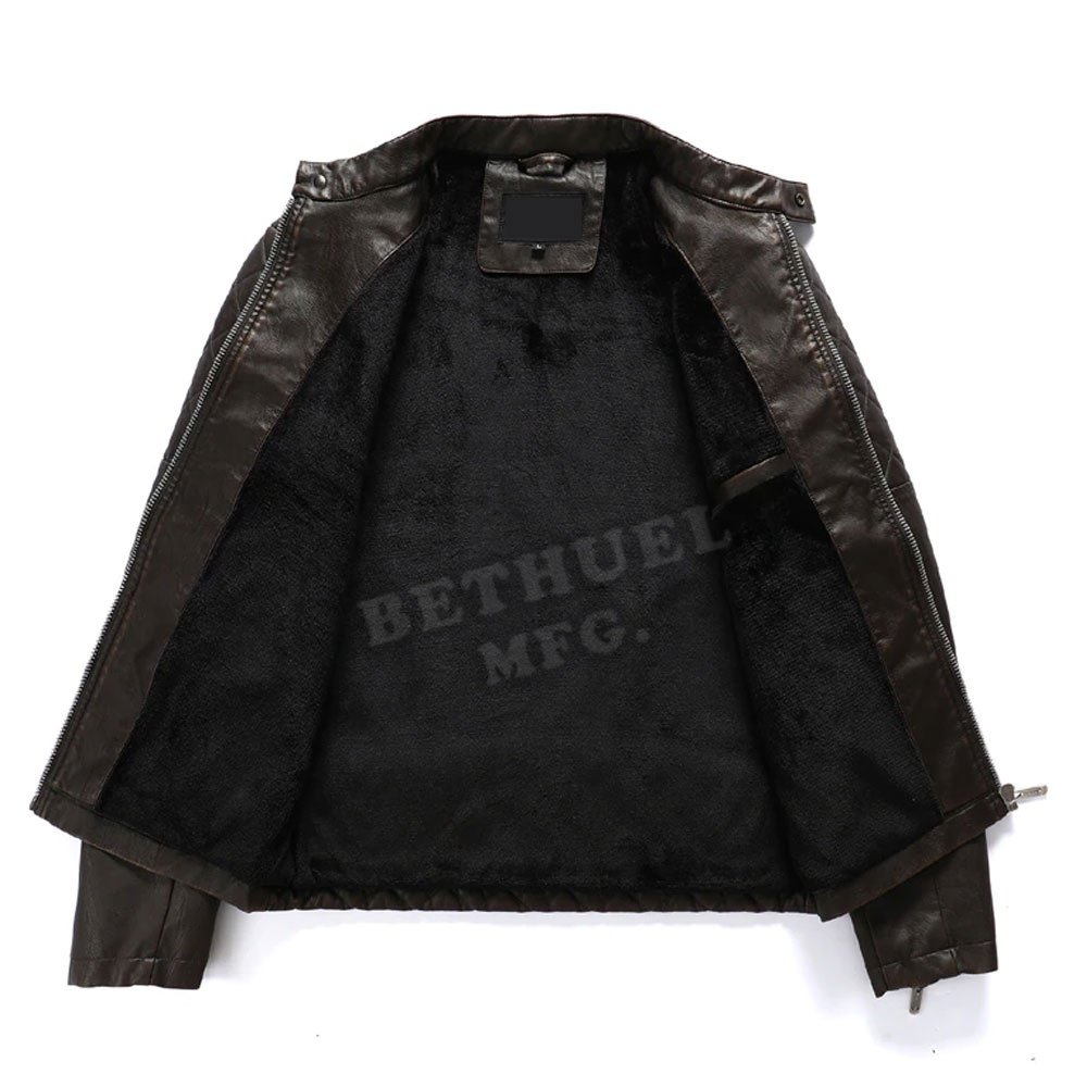 Quick Dry Wholesale Fashion Classic Custom Riding Biker Jacket Motorcycle Pu Leather Jacket For Men