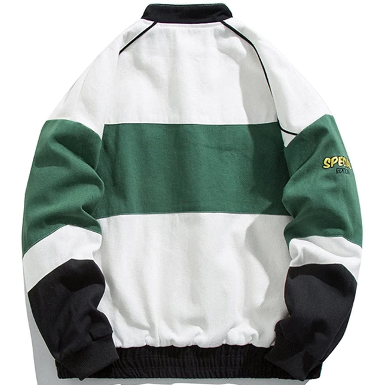 Custom High Quality Men's Jacket Bomber Coats Cotton Fur Varsity Baseball Jackets Streetwear with Pocket