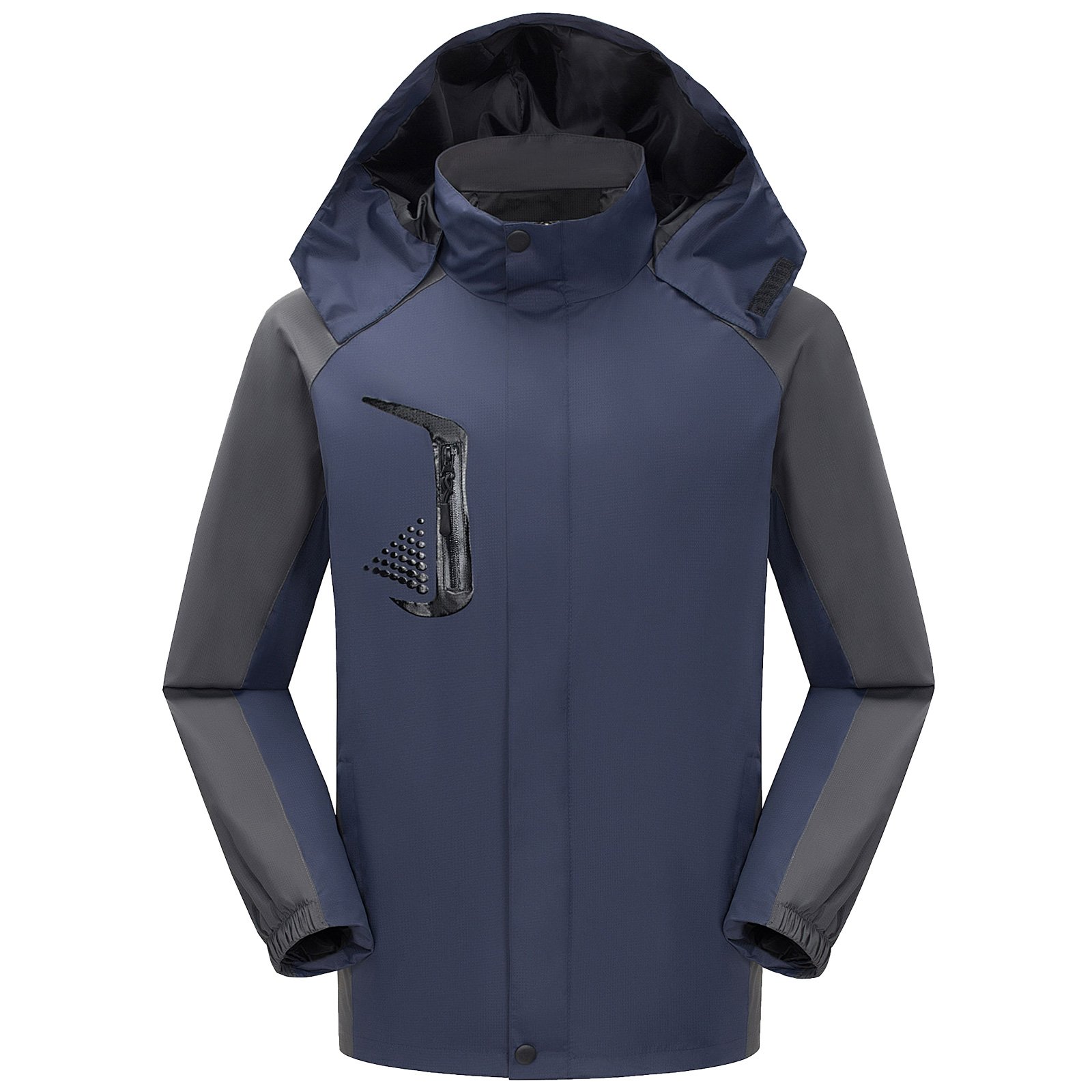 Men Winter Thick Velvet Windproof Down Coat High Quality Male Waterproof Jacket