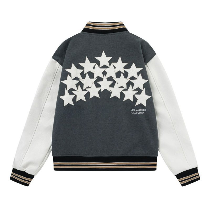 New Arrival High Quality Thick Winter Leather Coat StreetWear Embroidered Baseball Uniform Plus Size Men's Varsity Jacket