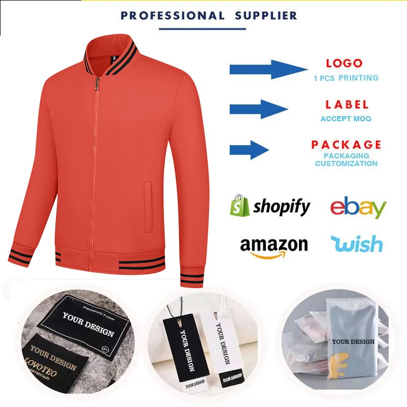 OEM Embroidery Jaket Custom Logo Baseball Foam streetwear Coat Varsity Pilot Blue Jacket for men