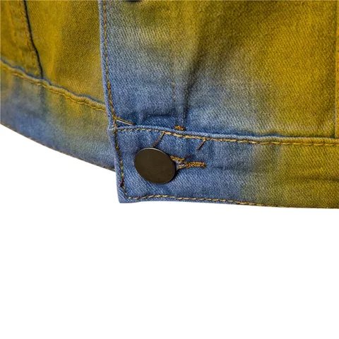 Blue Denim Jacket Men Autumn Fashion Cool Trendy Mens Jean Jackets Casual Coat Outwear Stand Collar Motorcycle Cowboy 2022