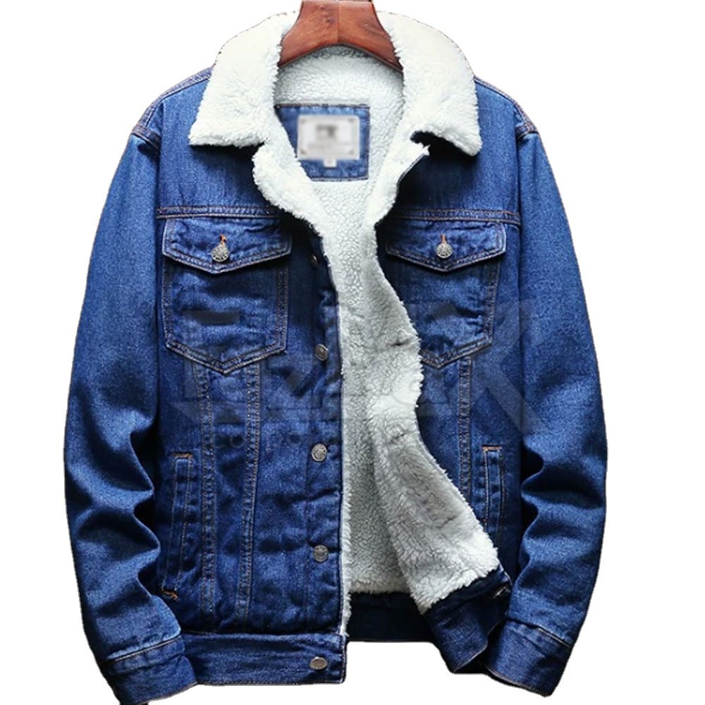 Black and blue solid Color 2022 Latest Design Men Denim Jacket custom Fit Jacket Men Brand Stylish jeans jacket denim's men good