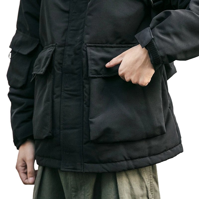 Winter Fashion Warm Hooded Parkas 2022 Coat Thick Casual Padded Jacket Men Clothing Autumn OEM