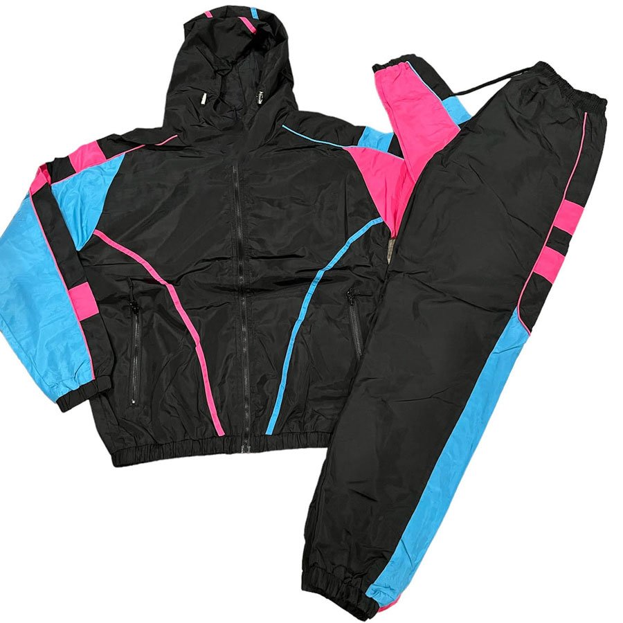 Manufacturer Custom High Quality Waterproof Lightweight Waterproof Zip Up 100% Nylon Polyester Vintage Men Windbreaker Tracksuit
