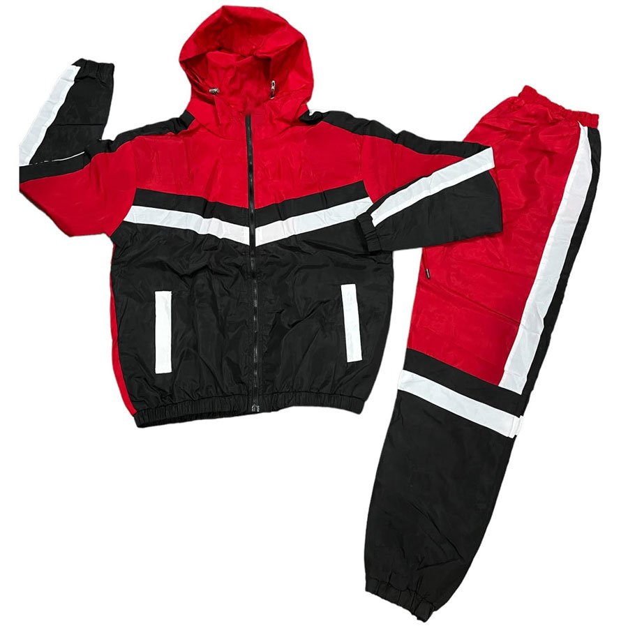 Manufacturer Custom High Quality Waterproof Lightweight Waterproof Zip Up 100% Nylon Polyester Vintage Men Windbreaker Tracksuit