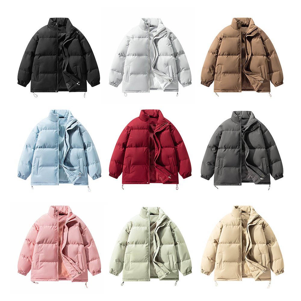 2024 Waterproof Windproof Anti-wrinkle 150D Zip Up Men's Outdoor Cotton-padded Quilted Jackets Wholesale