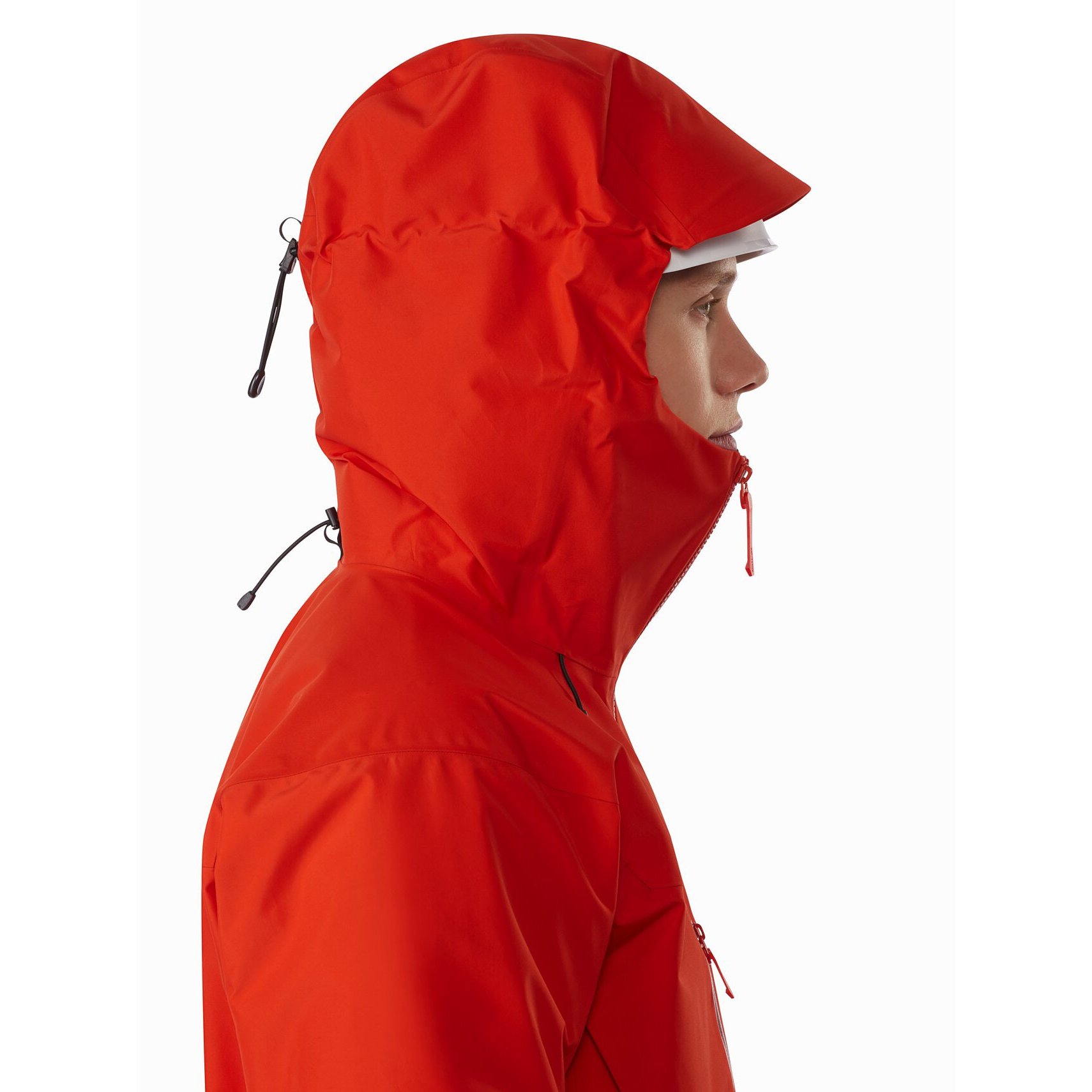 Men's Wholesale Lightweight Waterproof Hooded Rain Jacket Outdoor Raincoat Windbreaker Hiking Jacket