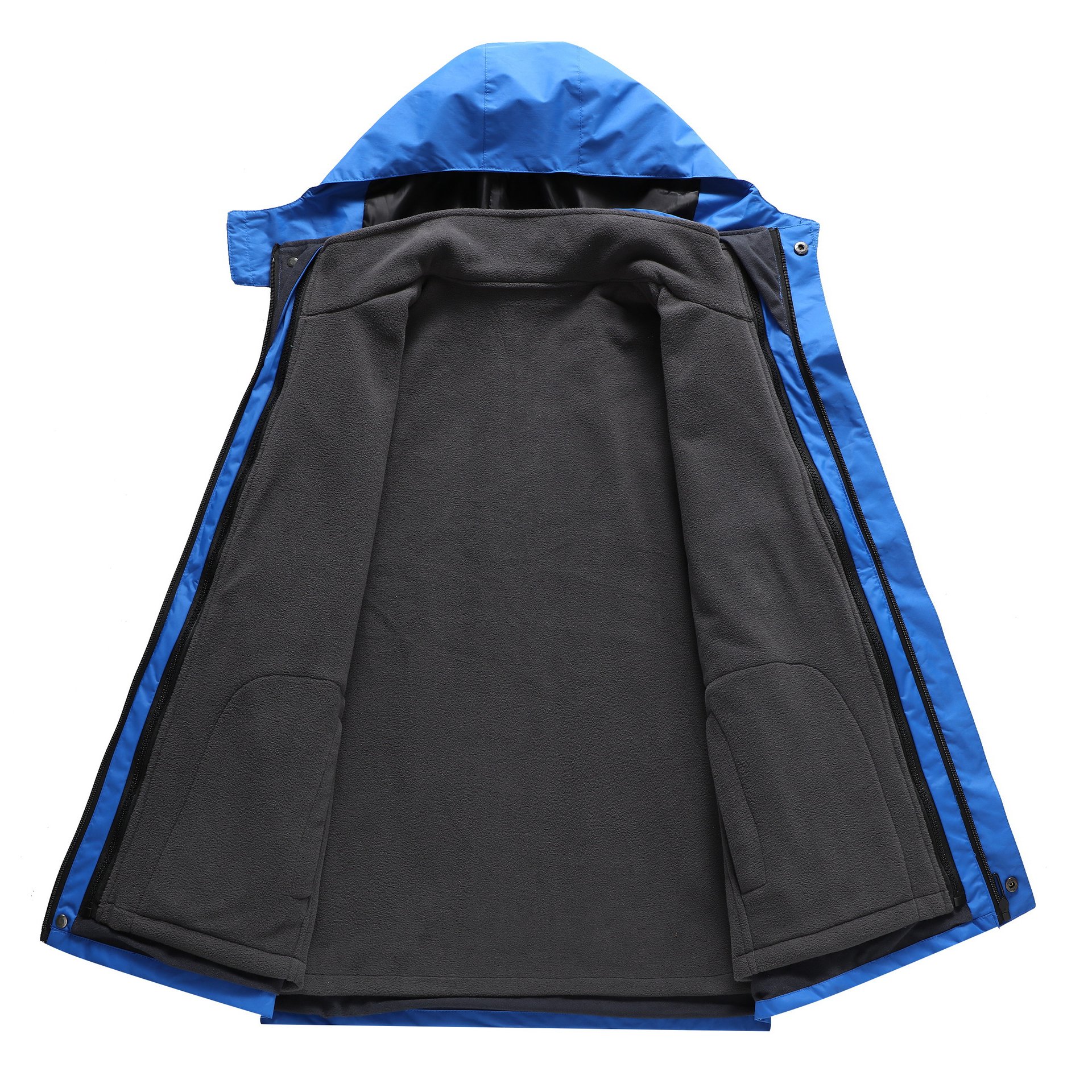 Plus Size Outdoor Jacket Men's Keep Warm Wind Jacket Logo Waterproof Jacket Print for Men Casual Adults Winter Knitted Thick