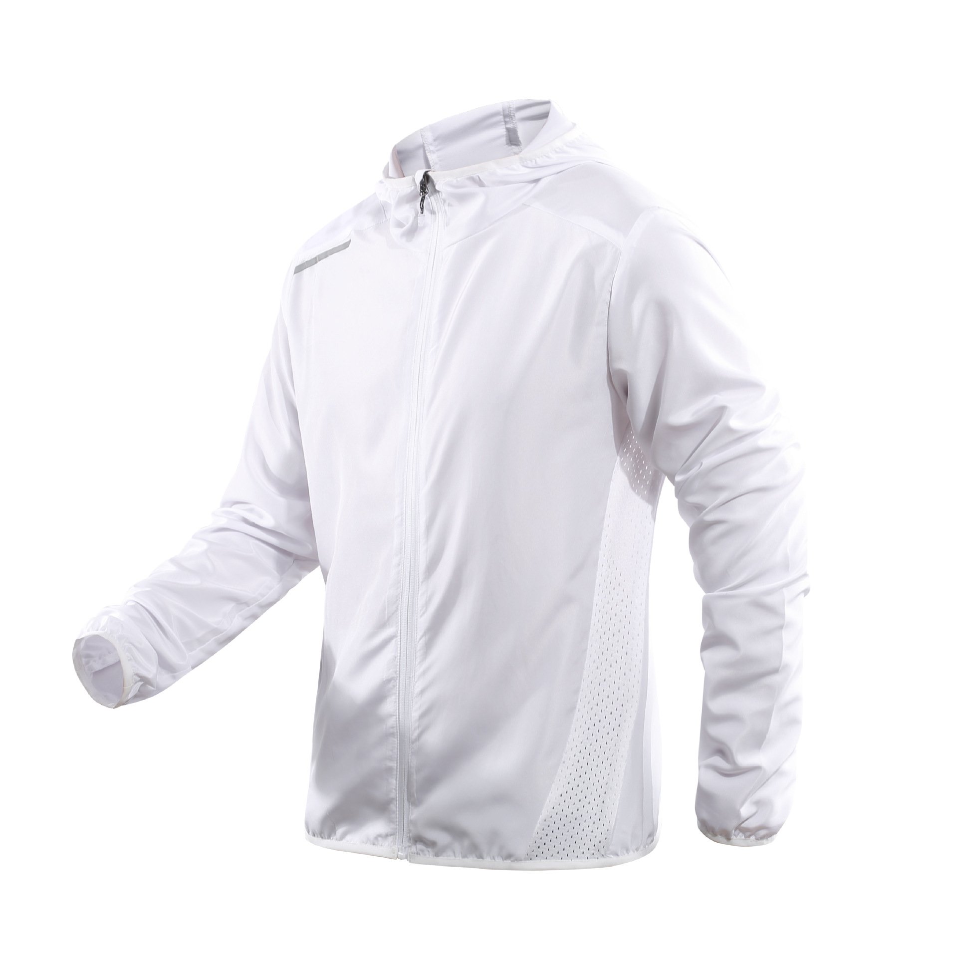 OEM Custom Logo Summer Windbreaker Jacket For Men Hooded Running Jacket Men's Outdoor Jackets