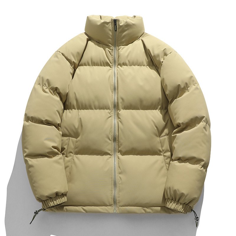 Factory Blank Plus Size Snow Leisure Thick Coats Jacke Custom Logo Winter Luxury Black Plain Boxy Fit Zip Unisex Men'S Jackets
