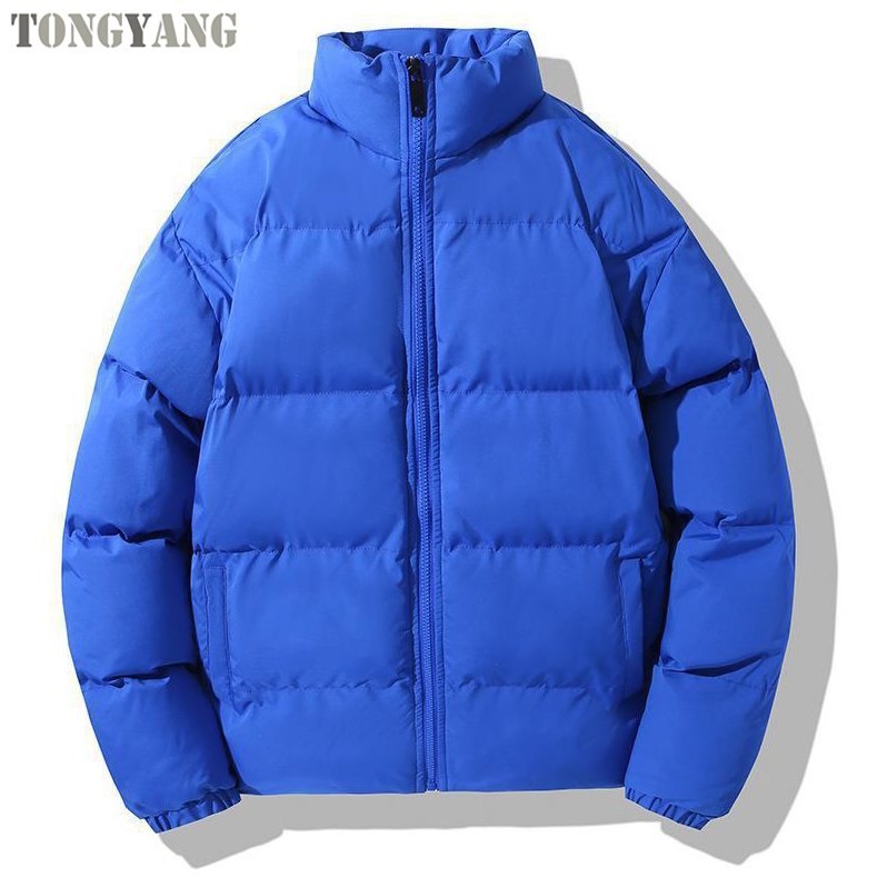 TONGYANG OEM Custom Design Men'S Polyester Winter Coat Streetwear Down Jacket Warm Thick Padded Bubble Puffer Men's Jackets