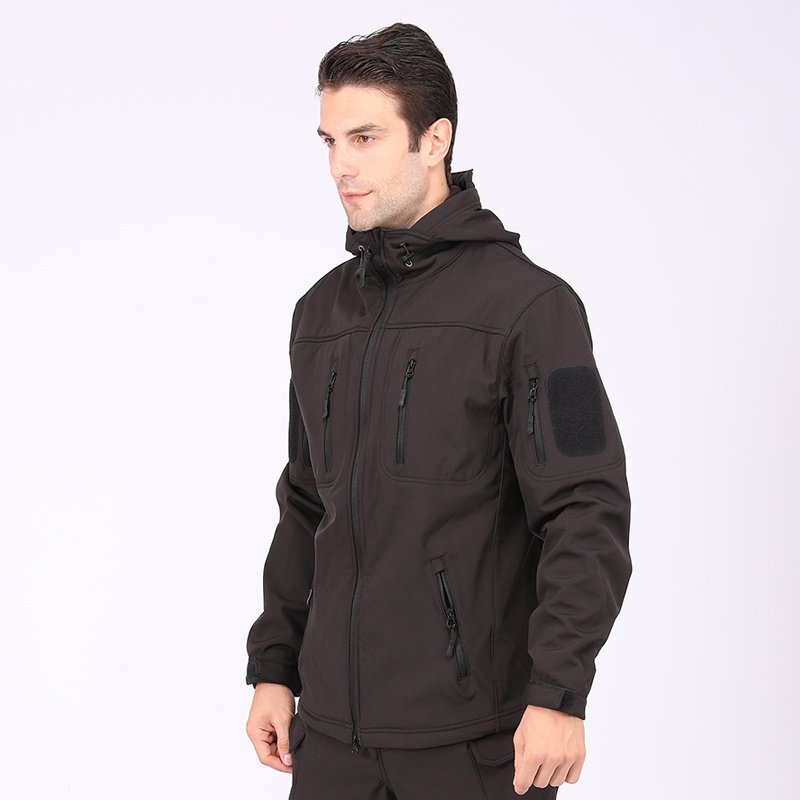 2023 Top Quality Custom Mens Training Soft Shell Windbreaker Waterproof Winter Softshell Jacket