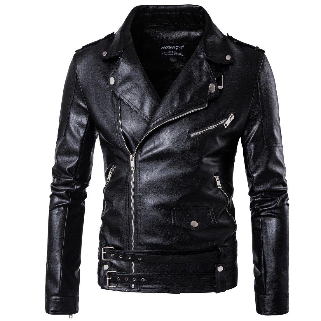 winter bubble new design fashion men's jackets warm oversized Leather coat custom printing logo