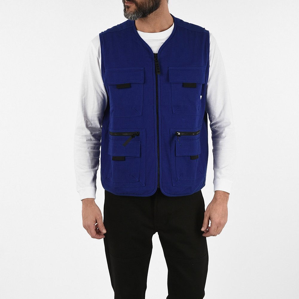 Hot Selling High Quality utility Vest Plus Size Custom Logo Sleeveless Jacket Waistcoats Puffer Vest Pockets Tactical Men