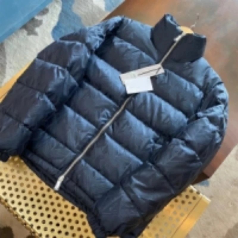Men's Down Jacket 2024 Winter New High-quality Unisex Solid Color Thick Casual Men's Jacket