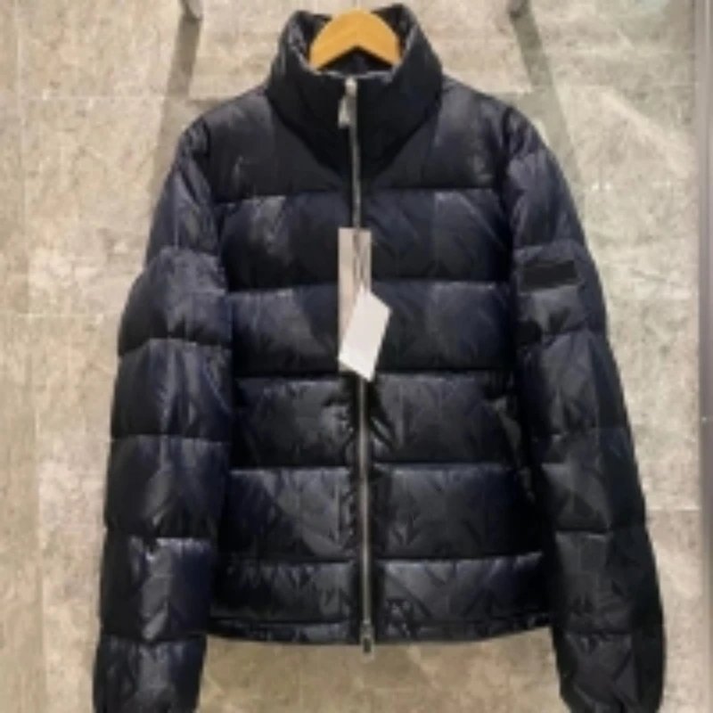 Men's Down Jacket 2024 Winter New High-quality Unisex Solid Color Thick Casual Men's Jacket