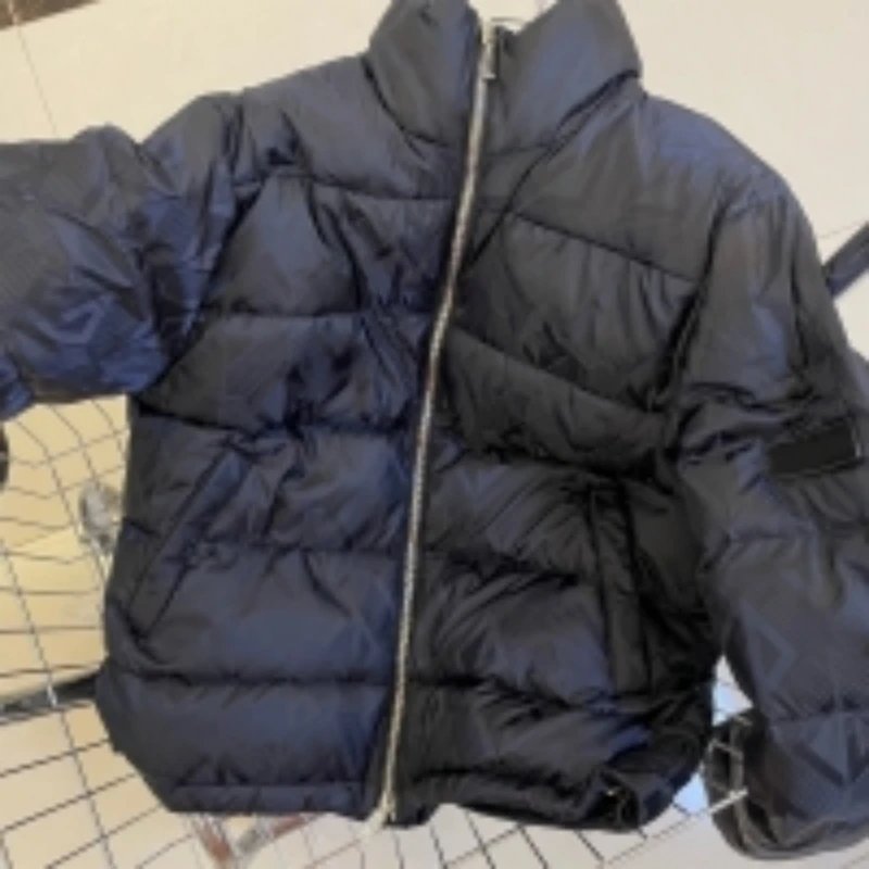 Men's Down Jacket 2024 Winter New High-quality Unisex Solid Color Thick Casual Men's Jacket