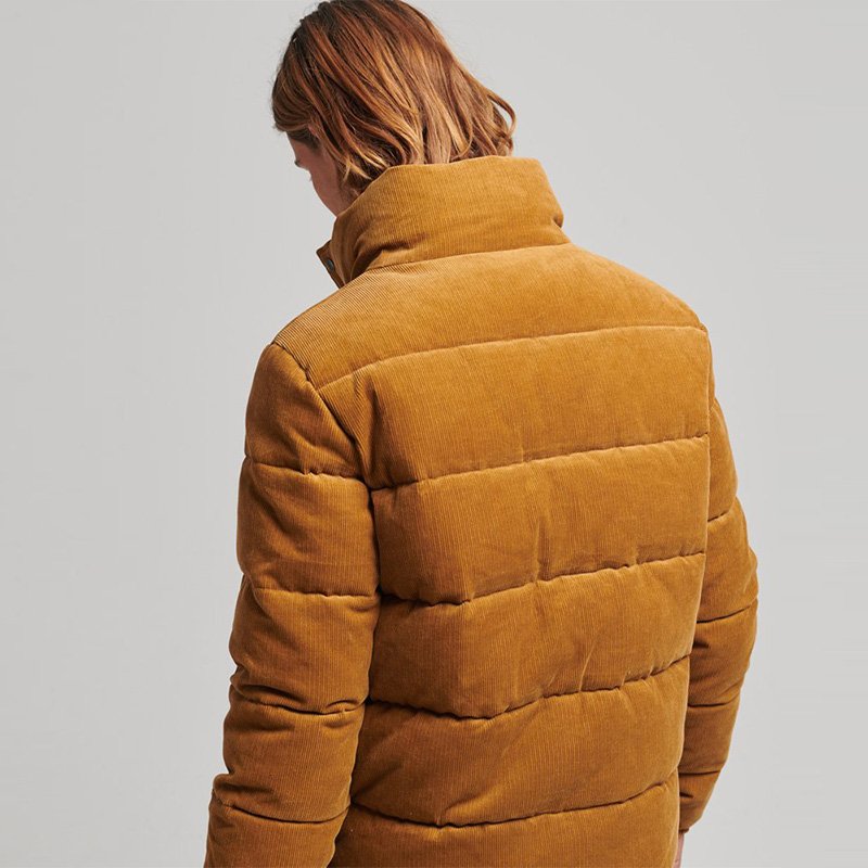 High Quality Vintage Classic The Cord Jacket With Distinctive Pattern For Men's Puffer Corduroy Jacket