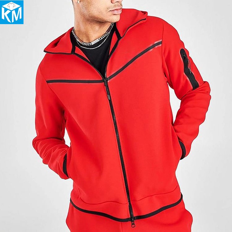 Custom Fashion Designer High Quality Oversize Thin Zip up Polyester Autumn Mens Jackets