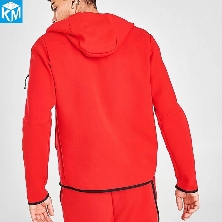 Custom Fashion Designer High Quality Oversize Thin Zip up Polyester Autumn Mens Jackets