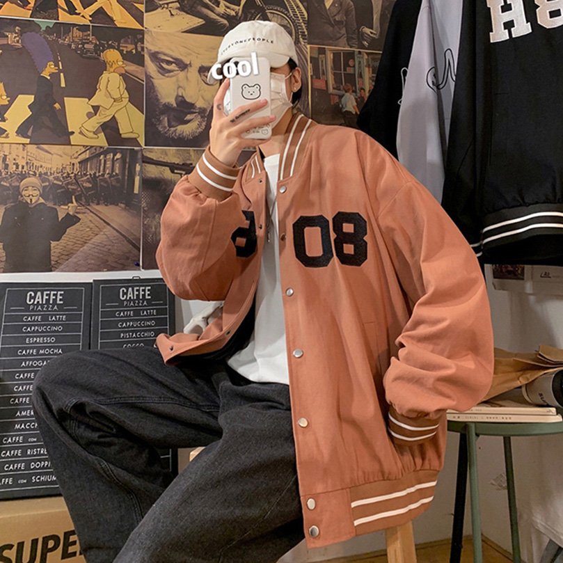 High Quality Varsity Jacket Men Chenille Embroidery Leather Sleeves Custom Baseball Letterman Varsity Jacket