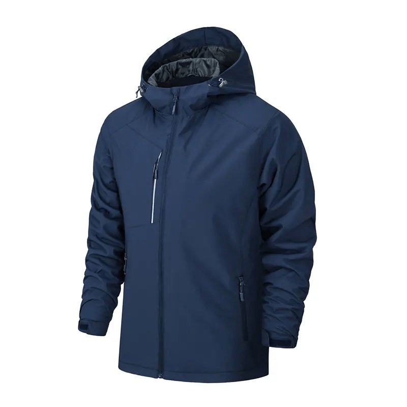 Outdoor Streetwear Plus Size Men's Jacket OEM ODM Manufacturer Customize Waterproof With Various Design Jacket