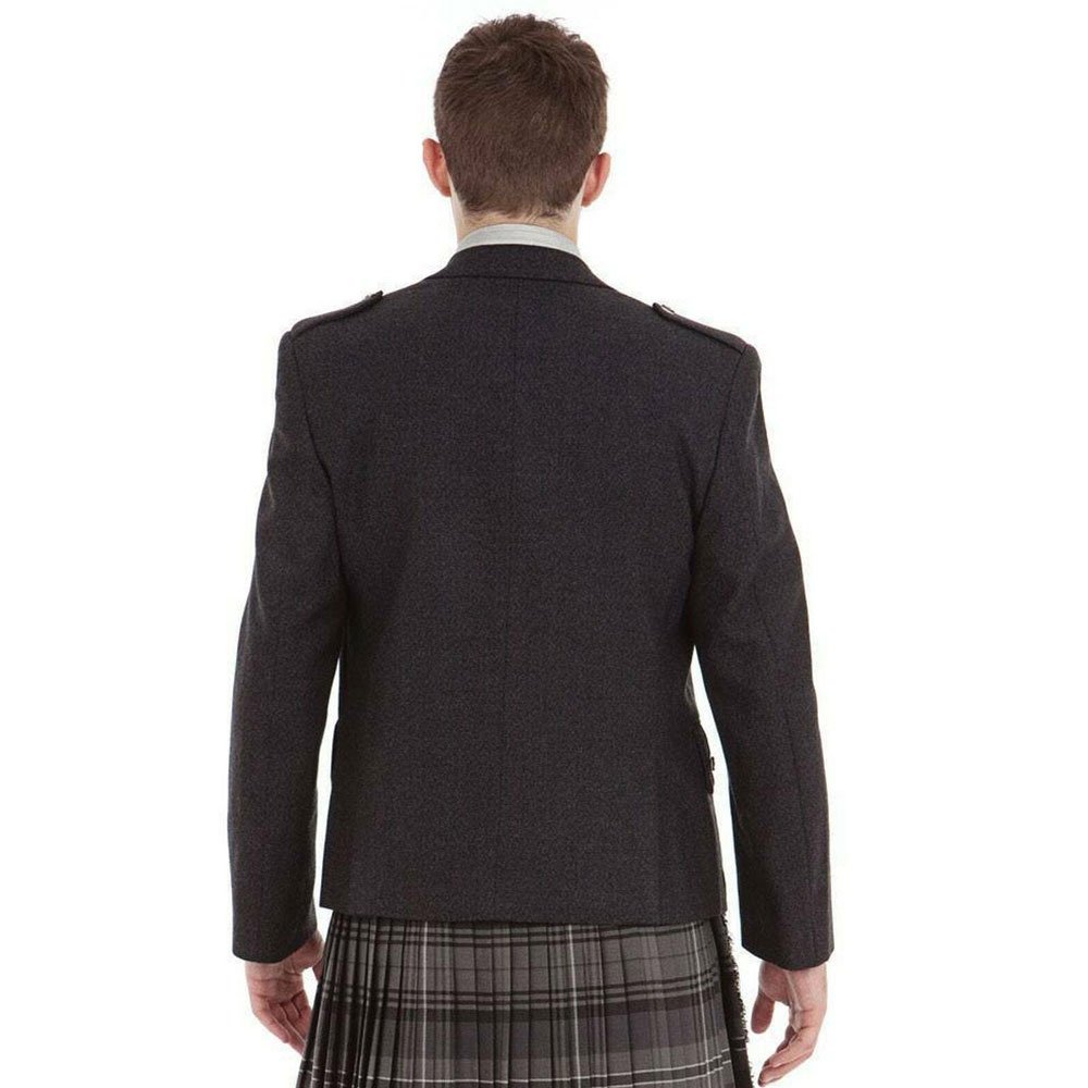 Wholesale price OEM Top quality Society Men's Scottish Kilt Wholesale Traditional Style Tweed Argyle Kilt Jacket