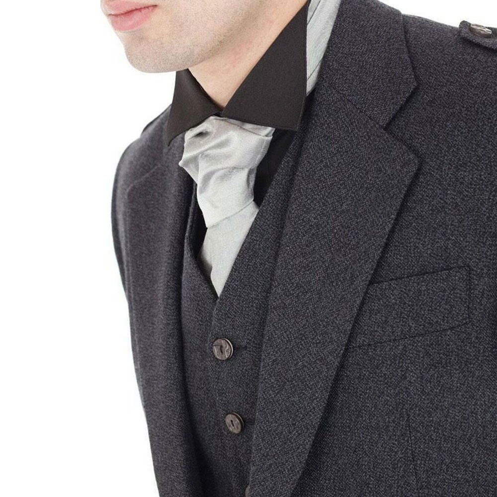 Wholesale price OEM Top quality Society Men's Scottish Kilt Wholesale Traditional Style Tweed Argyle Kilt Jacket