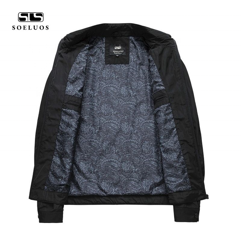 Fashion Street Wear mens jackets spring autumn casual coats solid color Zipper men's jackets