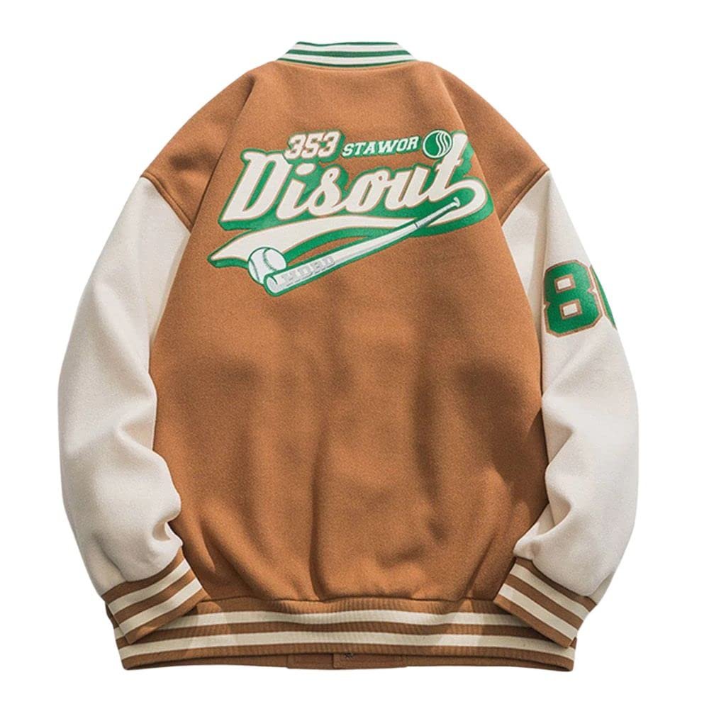 Manufacturer Custom Letterman Plus Size Varsity Jacket Screen Print High Quality Baseball Sleeve Leather Men'S Jackets Coat