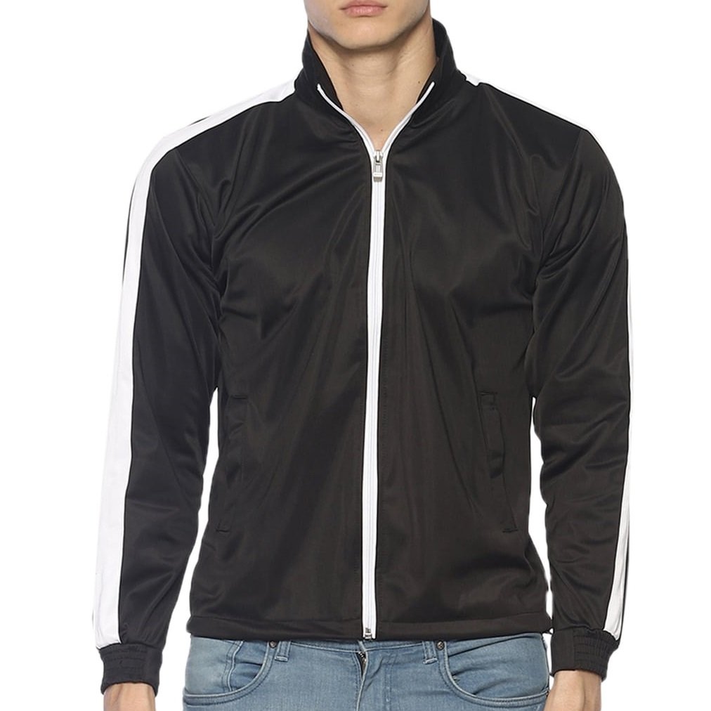 Custom logo Full Zip Casual Sports Jogging Jacket Autumn and winter Breathable Men's Sweaters from Pakistan