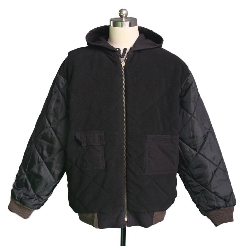 12 OZ Brushed DUCK CANVAS men's jackets quilted jacket winter jacket with water proof